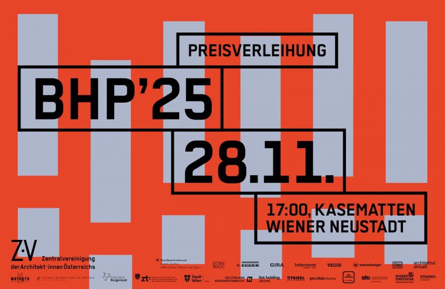 BHP'25 - Preisverleihung SAVE THE DATE