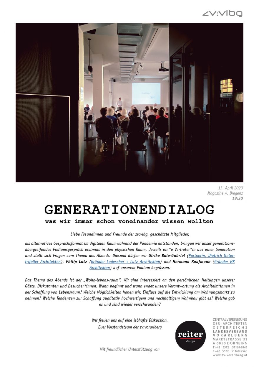 zv:generationendialog - was wir immer schon voneinander wissen wollten
